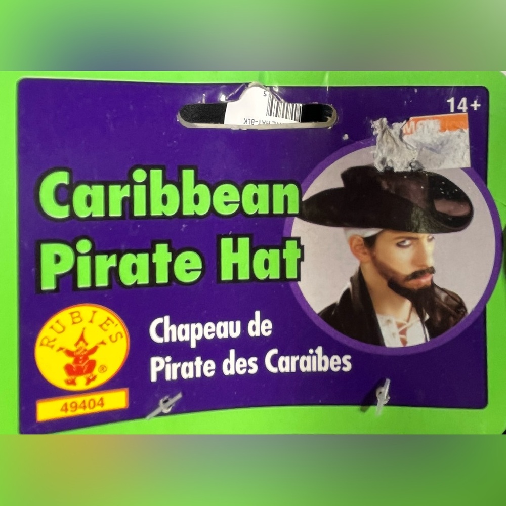 Rubie's Unisex Adult Pirate Brown Hat One Size Fits Most 14+